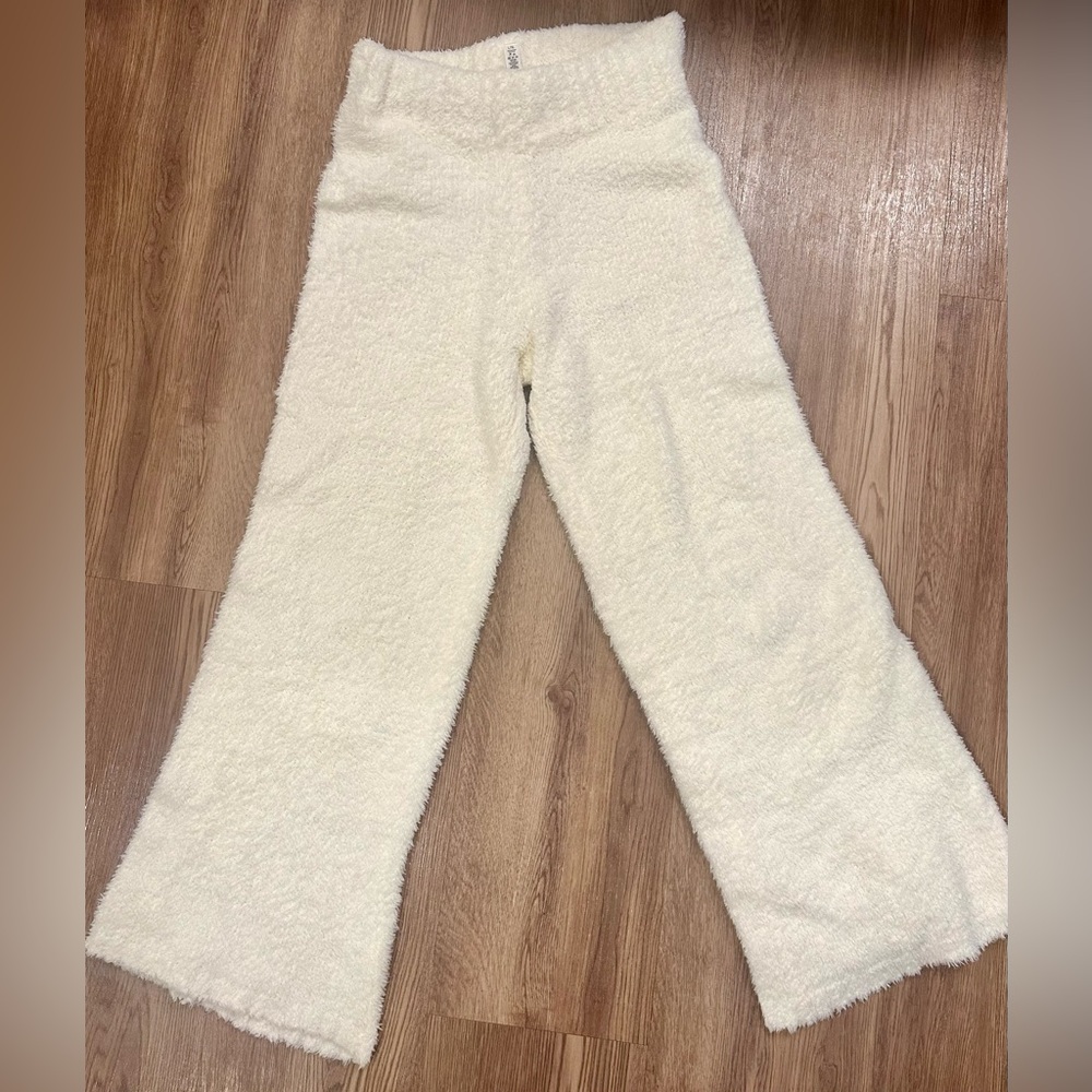 Skims Cozy Knit Pants - Bone - L/XL